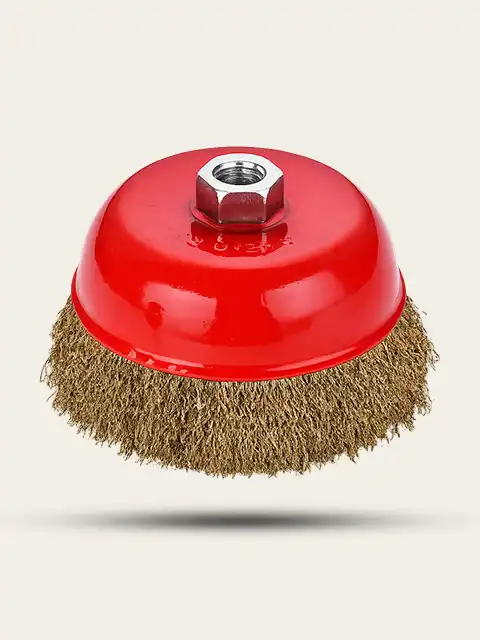 UltraCut Crimped Brush Cup Red
