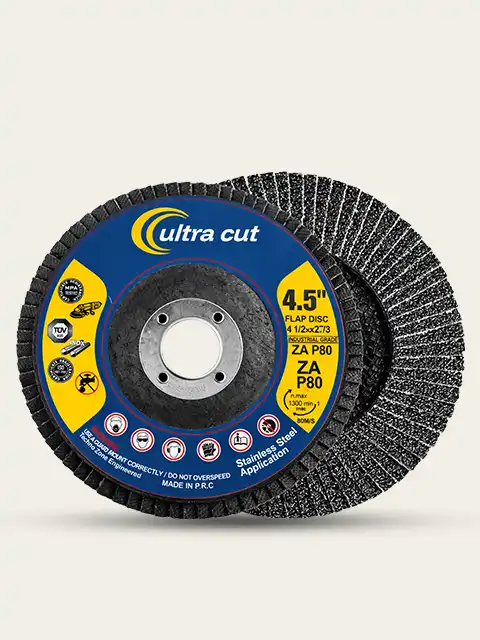 Ultra Cut Flap Disc Stainless Steel application